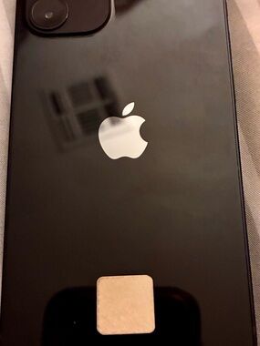 Apple Black Tablet Back Panel with White Apple Logo